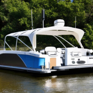 Pontoon Boating on Lake Blue Ridge, GA, with Toonz Rentals.